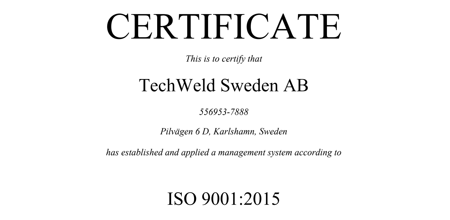 ISO9001
